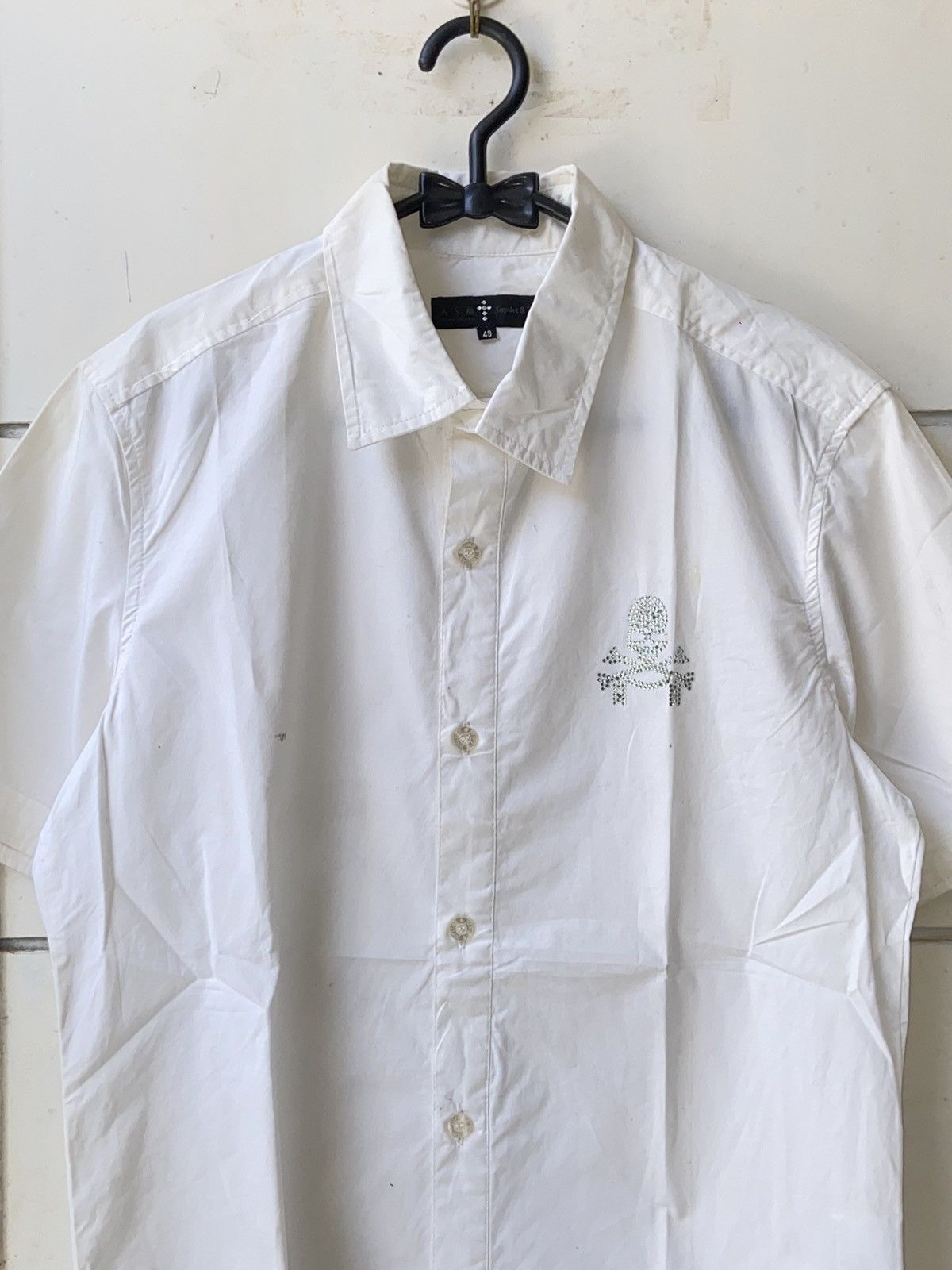 Mastermind Japan MASTEMIND A.S.M White Shirt Size US M / EU 48-50 / 2 - 11 Thumbnail