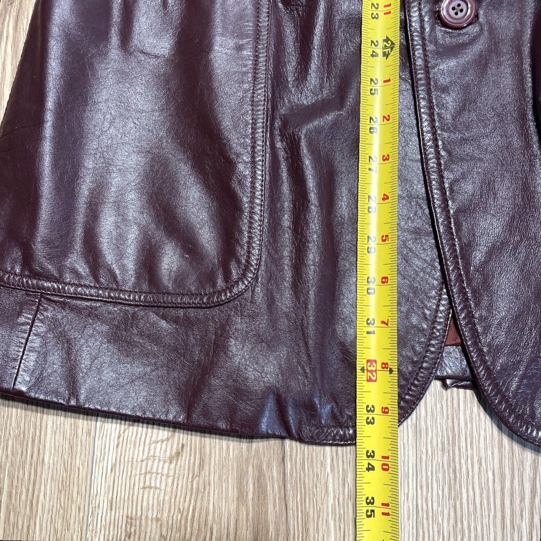 Vintage VINTAGE House Men Leather Jacket Coat Size 44 Brown 90s Casual Mens Size US S / EU 44-46 / 1 - 4 Thumbnail