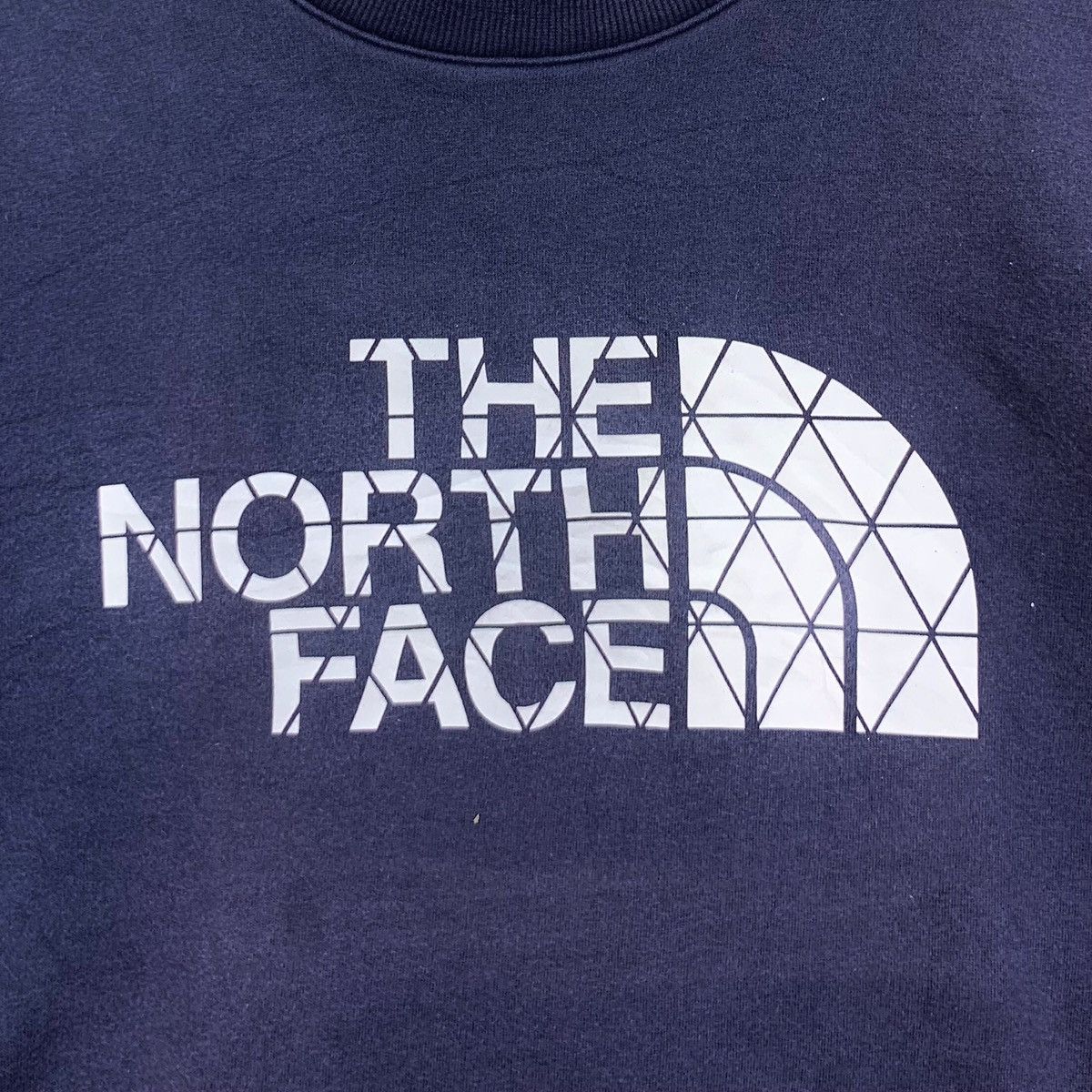 The North Face THE NORTH FACE Big Logo Print Navy Sweatshirt Size US L / EU 52-54 / 3 - 3 Thumbnail