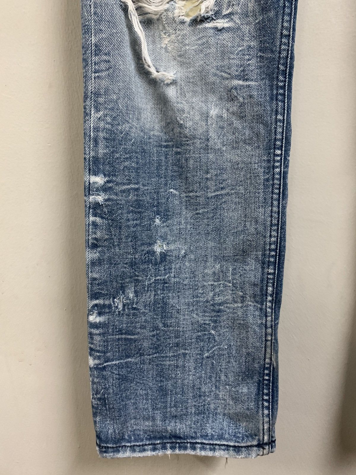Diesel Made in Italy Punk Distressed Diesel Safado Jeans Size US 34 / EU 50 - 7 Thumbnail