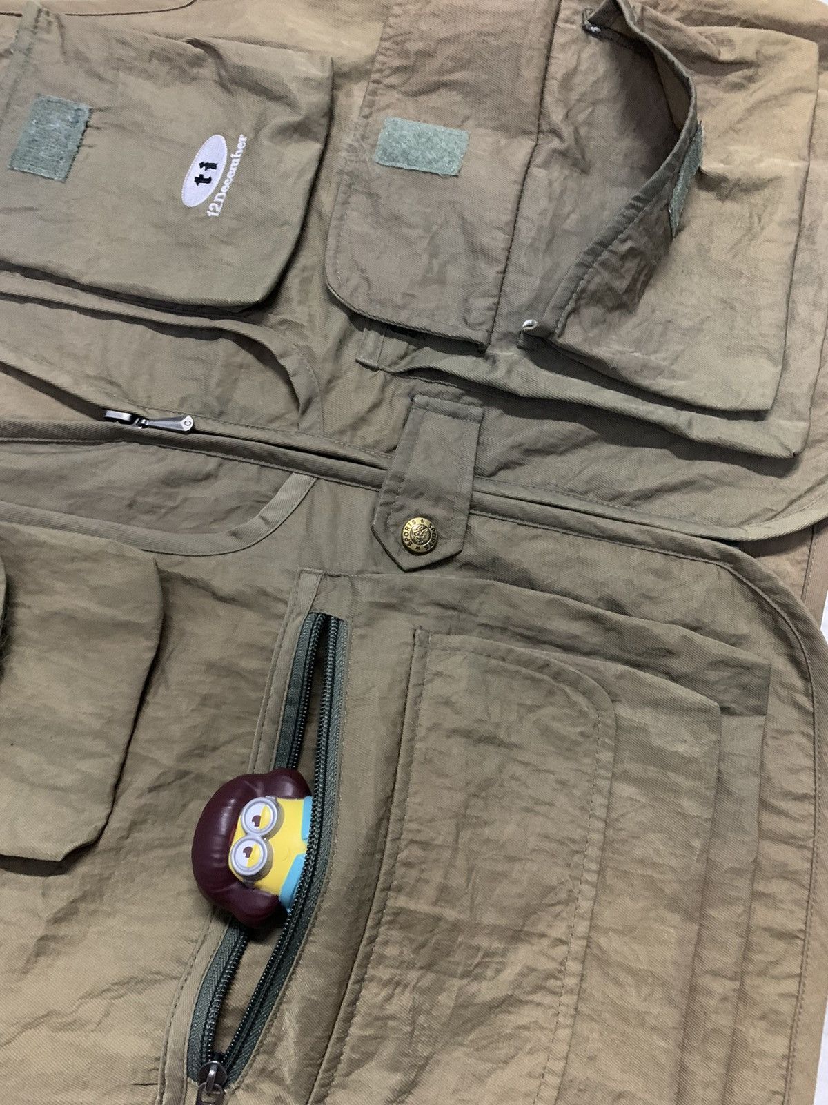 Vintage Japanese Califf Club Faded Multipocket Tactical Vest