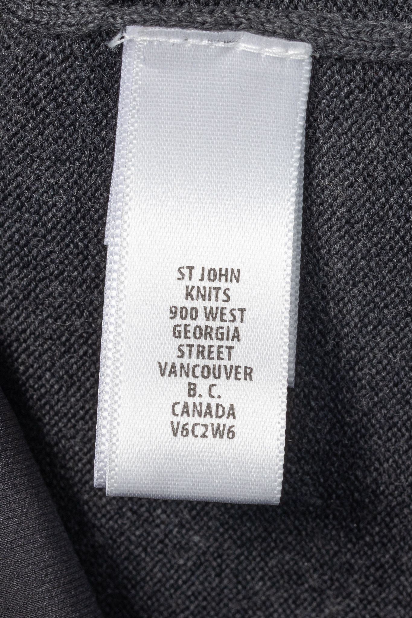 St. John St. John R18 Grey Wool Asymmetrical Studded-Hem Sweater Size S / US 4 / IT 40 - 9 Thumbnail