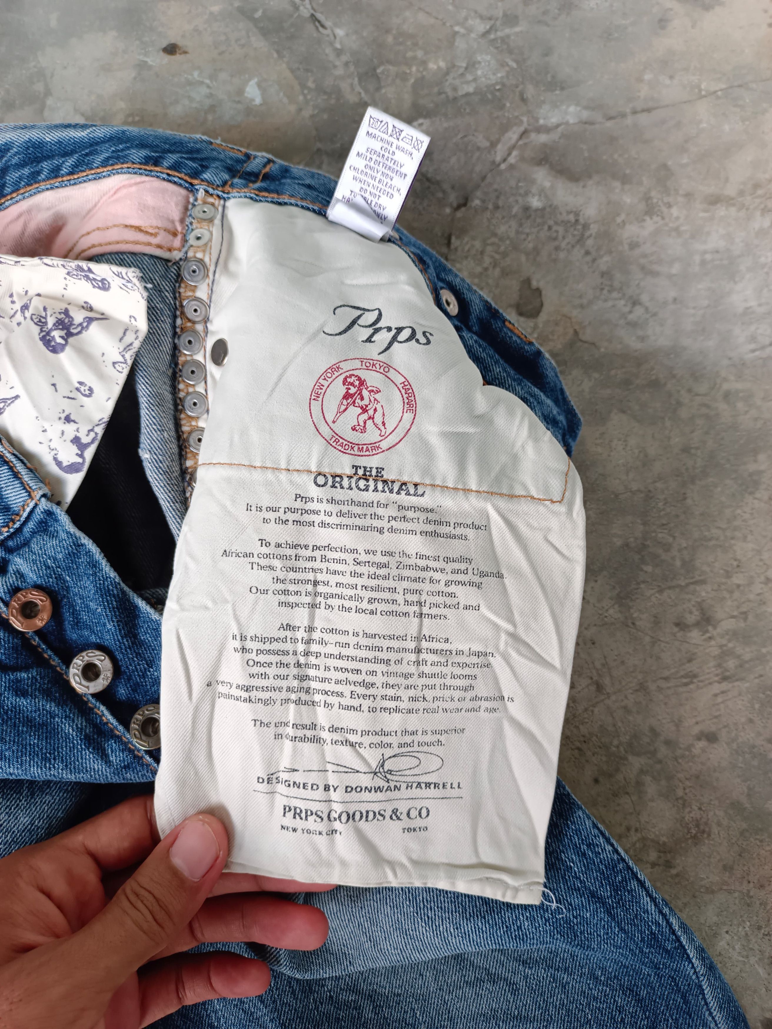 Japanese Brand × Prps Prps Distressed Jeans Size US 30 / EU 46 - 10 Thumbnail
