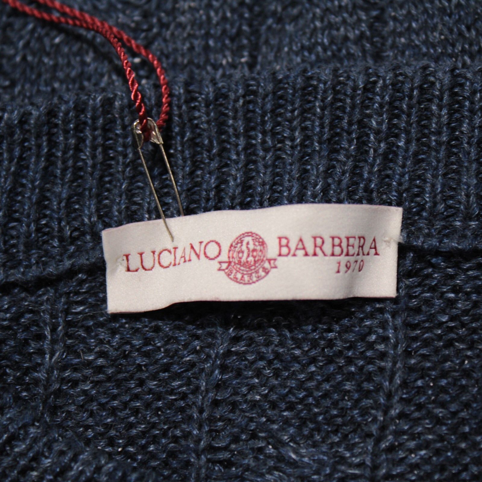 Luciano Barbera Luciano Barbera Sweater Size US M in Blue Size US M / EU 48-50 / 2 - 3 Thumbnail