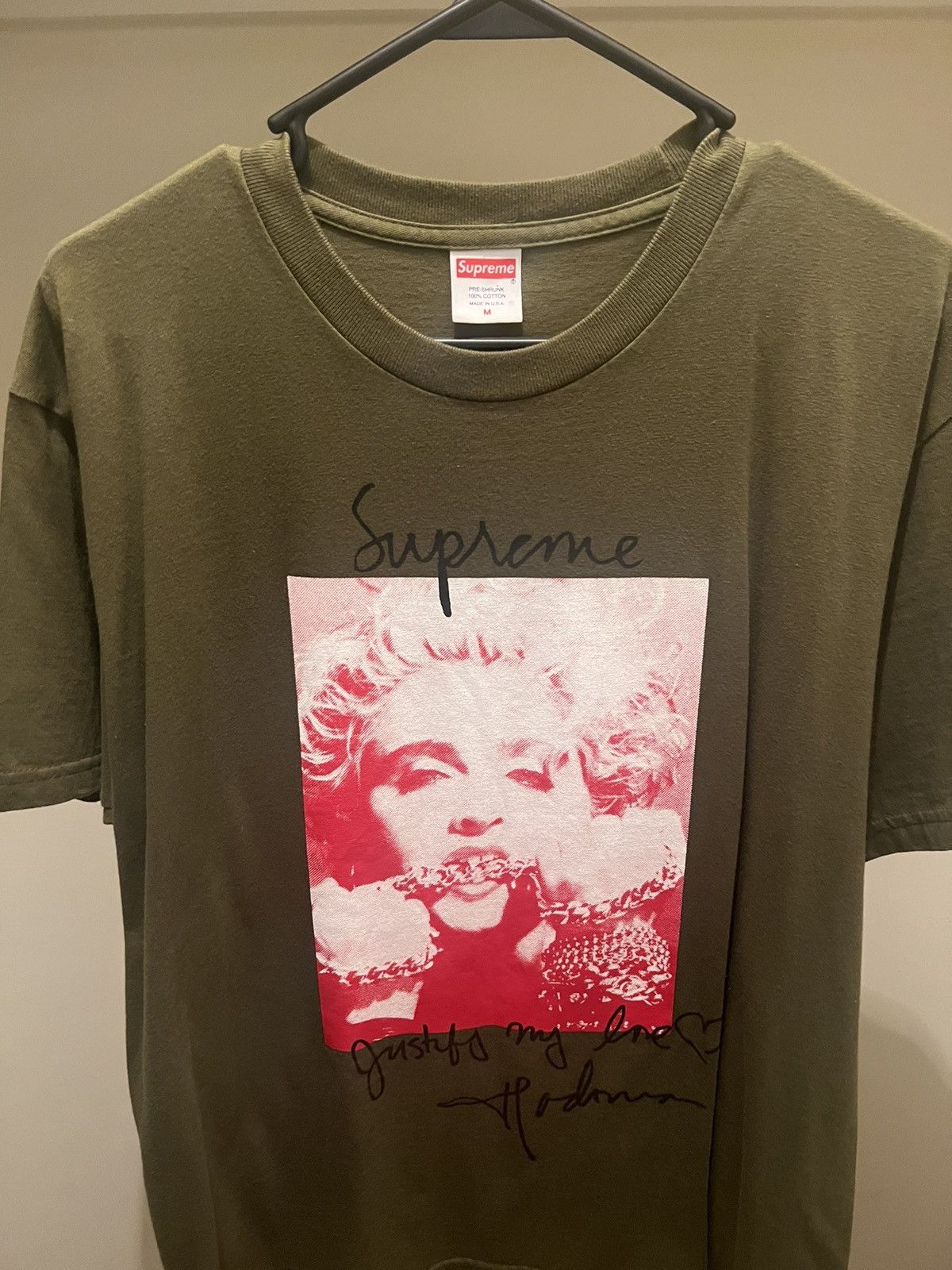 Supreme Supreme Madonna Tee Size US M / EU 48-50 / 2 - 2 Thumbnail