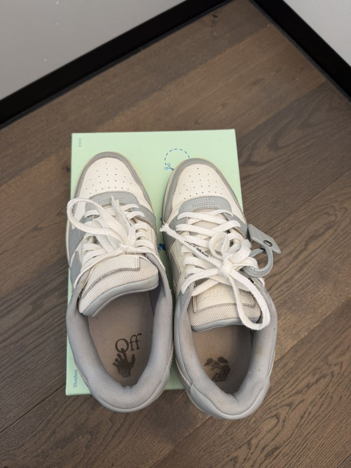Off-White Off white Out Of Office Gray Size US 11 / EU 44 - 11 Thumbnail