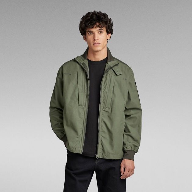G-Star G star Raw jacket - Combat Tape Overshirt LARGE Size US L / EU 52-54 / 3 - 2 Thumbnail