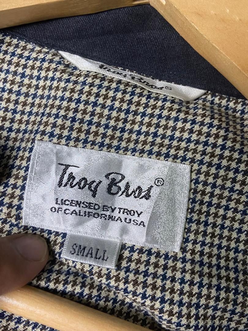 Japanese Brand Troy Bros Suede Bomber Jacket (148) Size US S / EU 44-46 / 1 - 7 Thumbnail