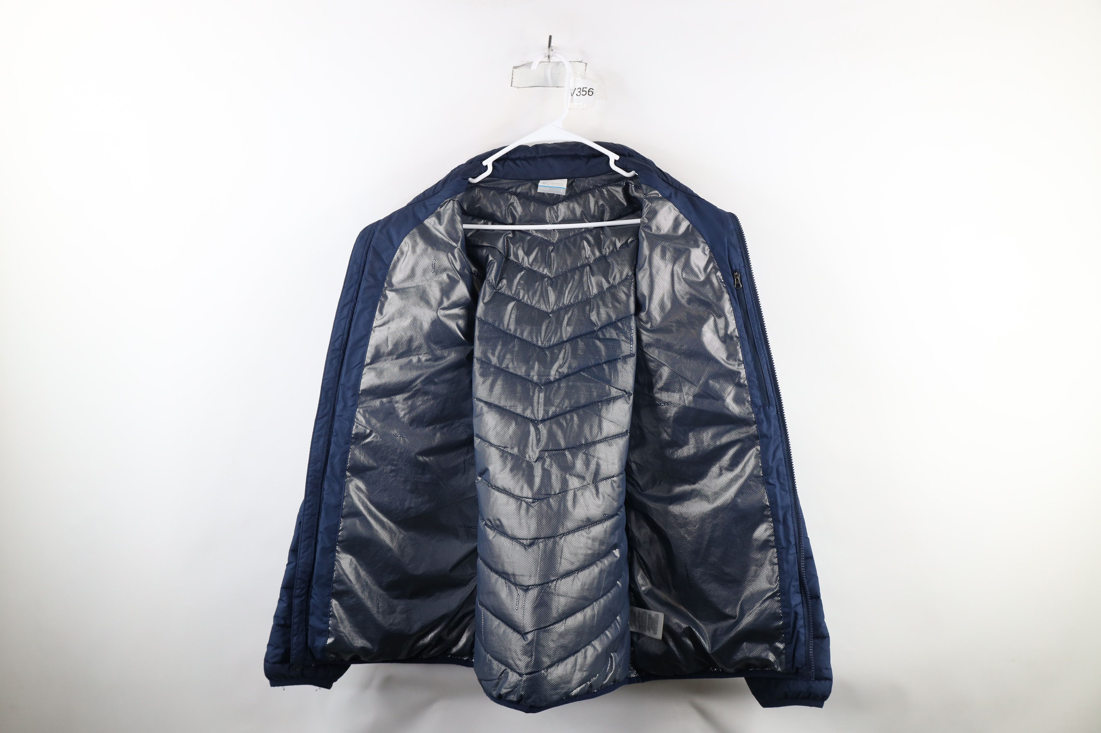 Columbia × Vintage Columbia Titanium Omni Heat Full Zip Puffer Jacket Blue Size US L / EU 52-54 / 3 - 11 Thumbnail