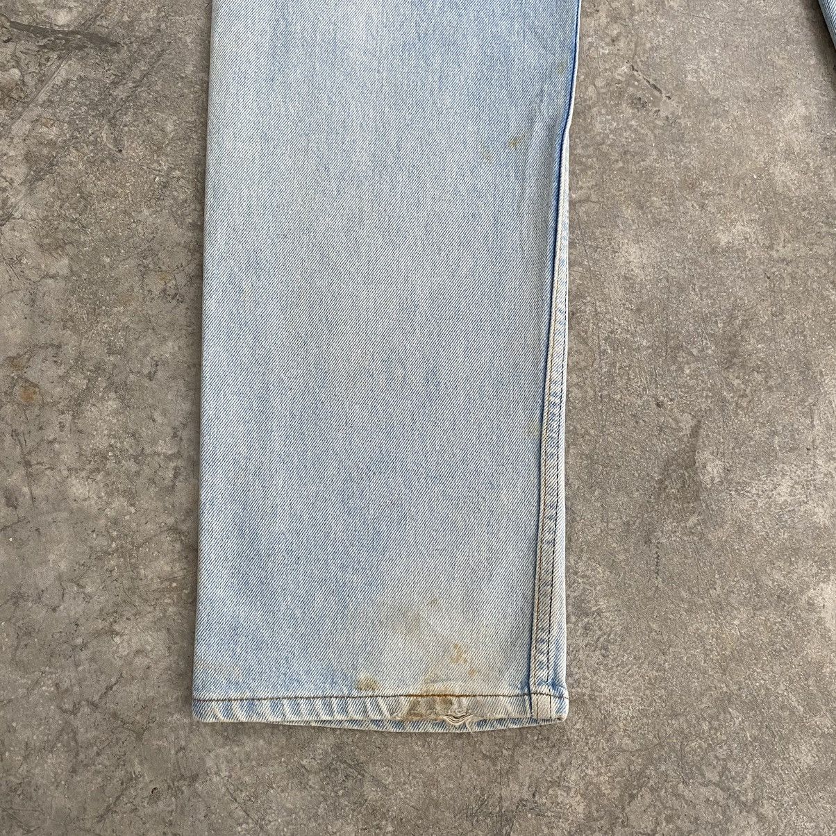 Levi's Vintage 1990 Levis 501 Light Blue Mud Jeans Size US 31 - 16 Thumbnail