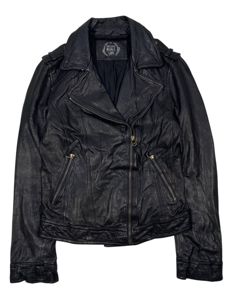 GOA Y2K 2000's GOA Lamb Leather Riders Jacket | Grailed