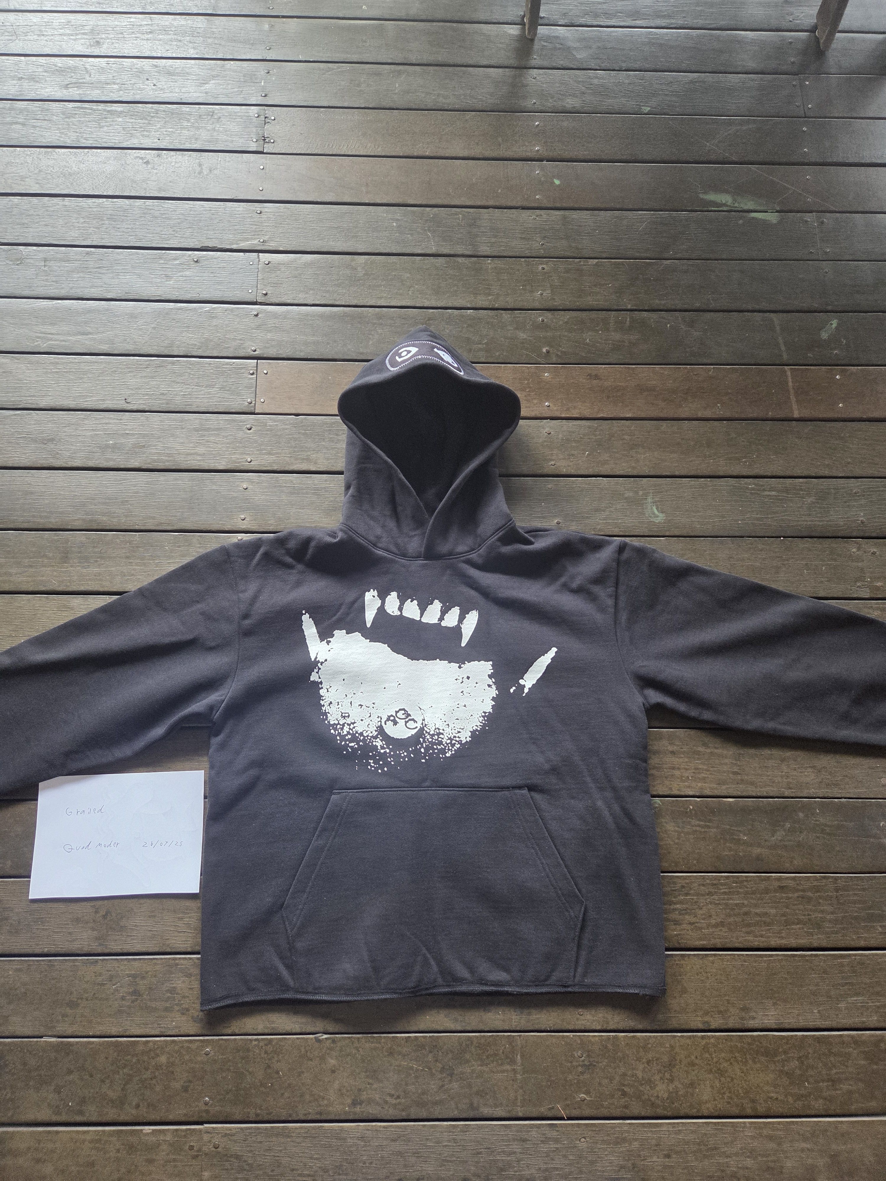 Ken Carson AGC A Great Chaos cropped Hoodie 2023 tour merch