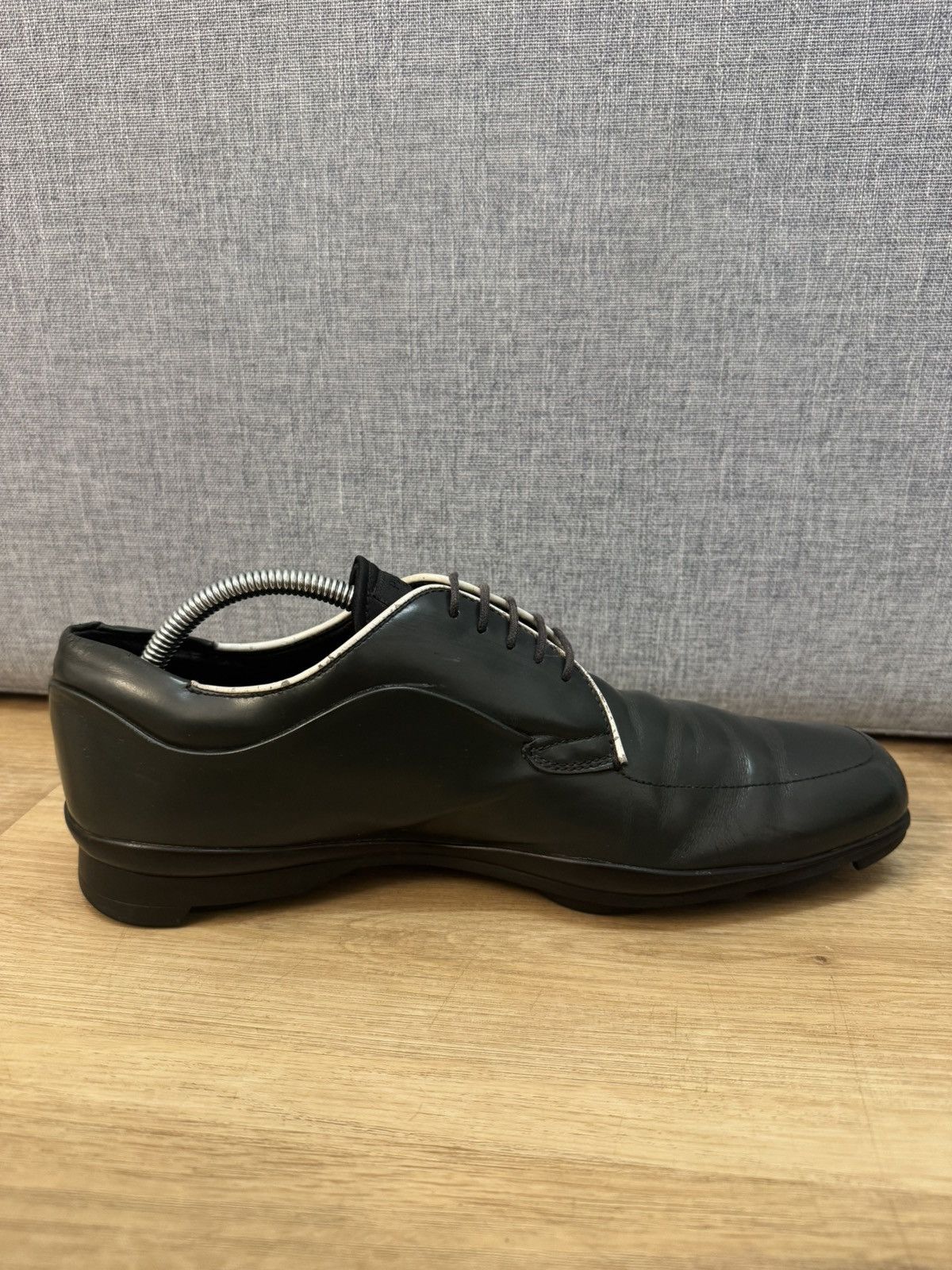 Prada Prada Milano Leather Lace Ups Derby Sneakers 7,5 41,5 Size US 8.5 / EU 41-42 - 3 Thumbnail