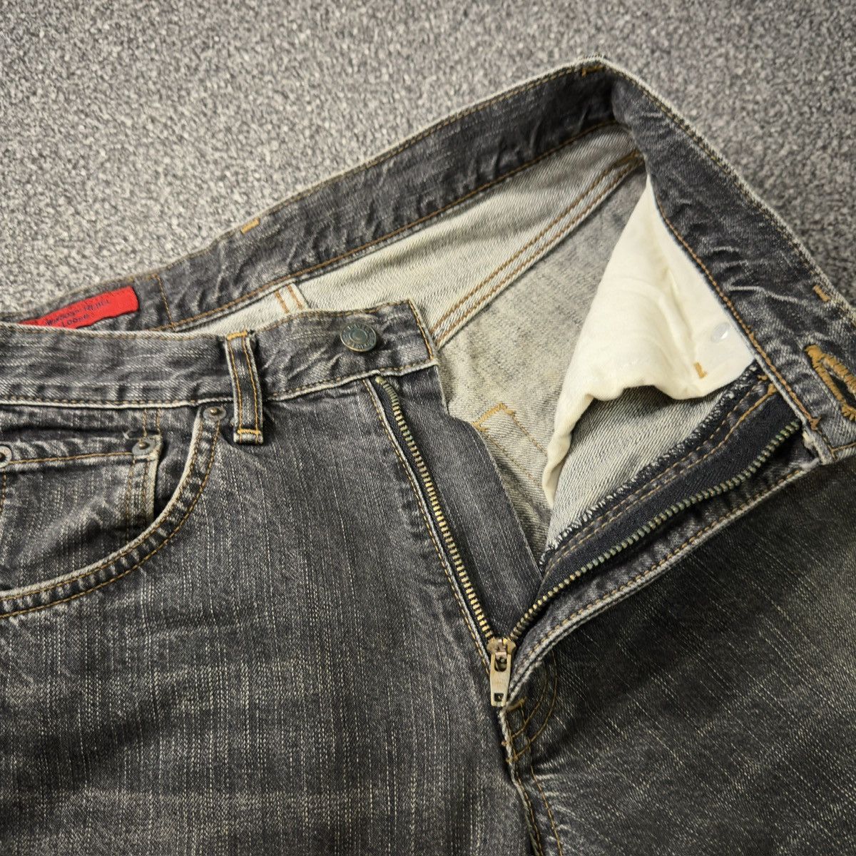Denim & Co. 🔥🇯🇵 Vintage 90s Edwin 503z Rebel Loose Distressed Size US 28 / EU 44 - 13 Thumbnail