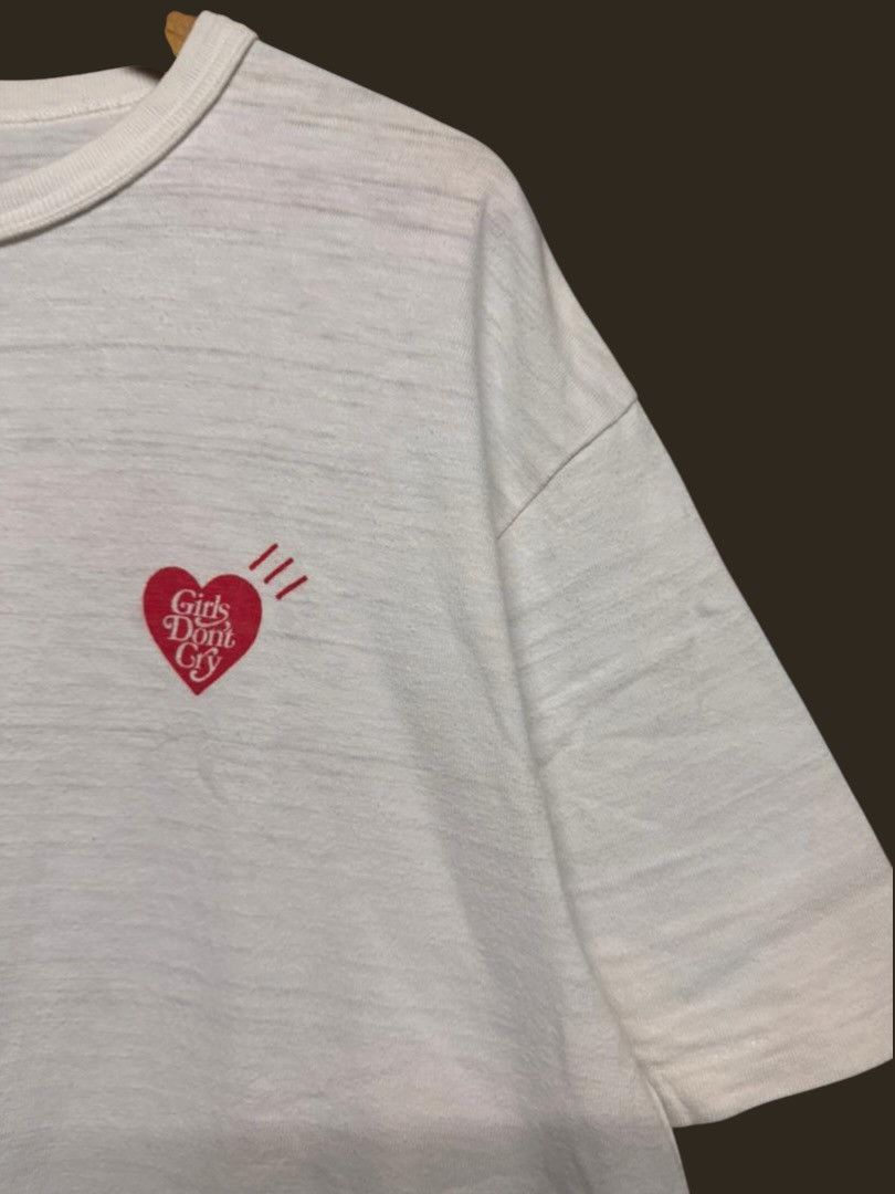 Girls Don't Cry × Human Made Human Made Girl Don’t Cry Loopwheel Tee Size US XL / EU 56 / 4 - 8 Thumbnail