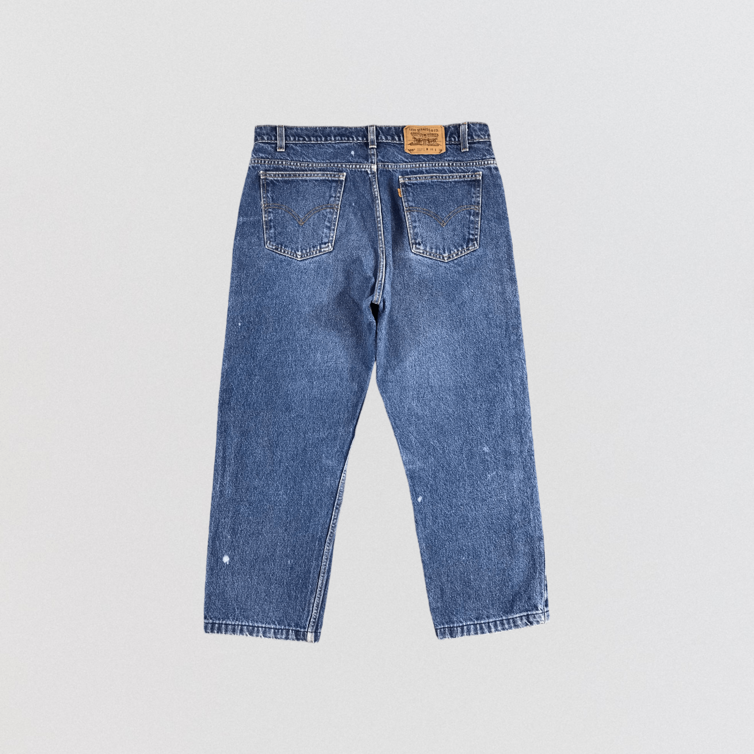 Levi's × Vintage 90s Vintage Levis 505 Orange Tab Jeans-JM1110A Size US 36 / EU 52 - 2 Thumbnail