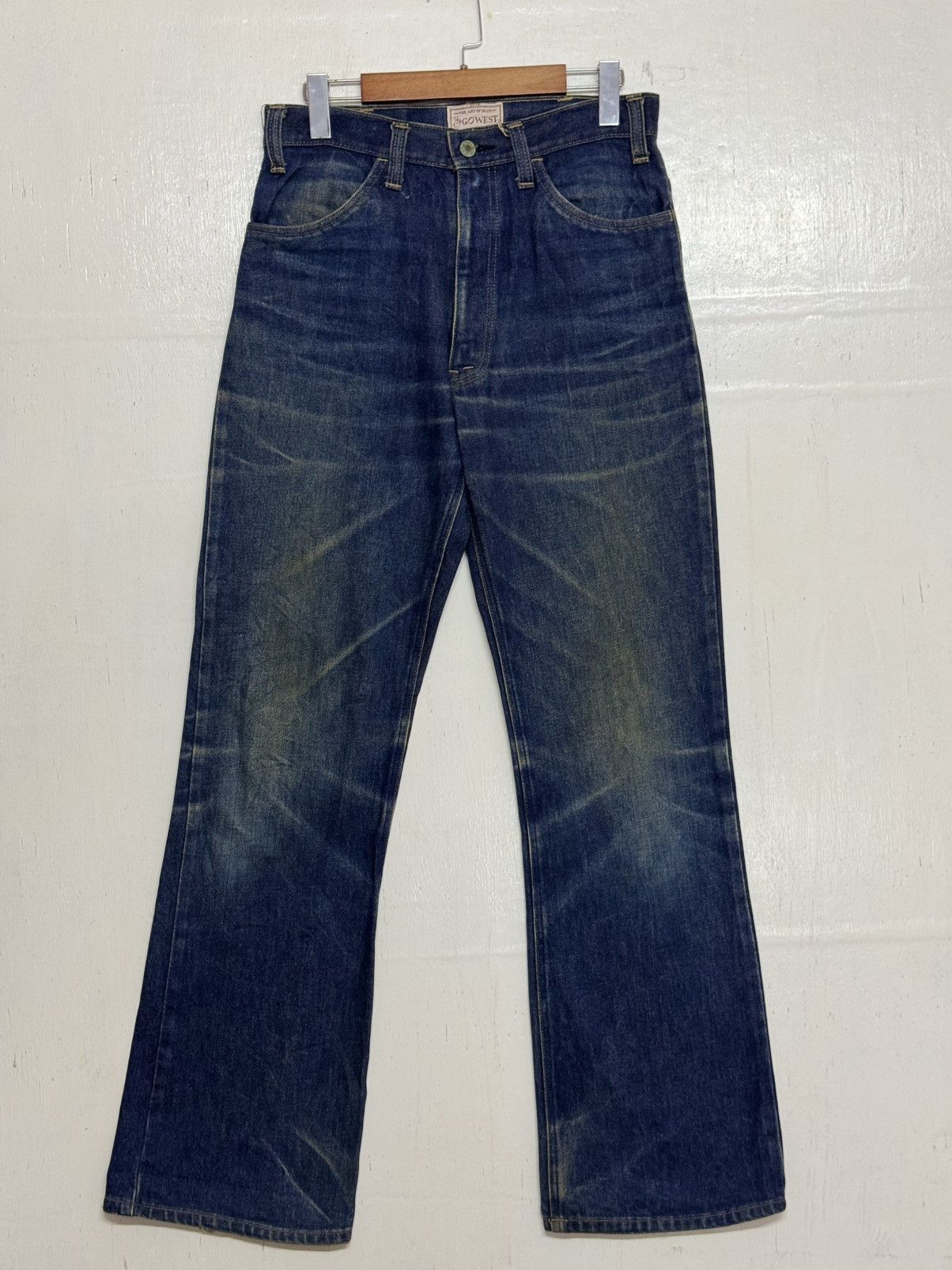 Vintage Vintage Gowest America Blue Denim Size US 31 - 1 Thumbnail