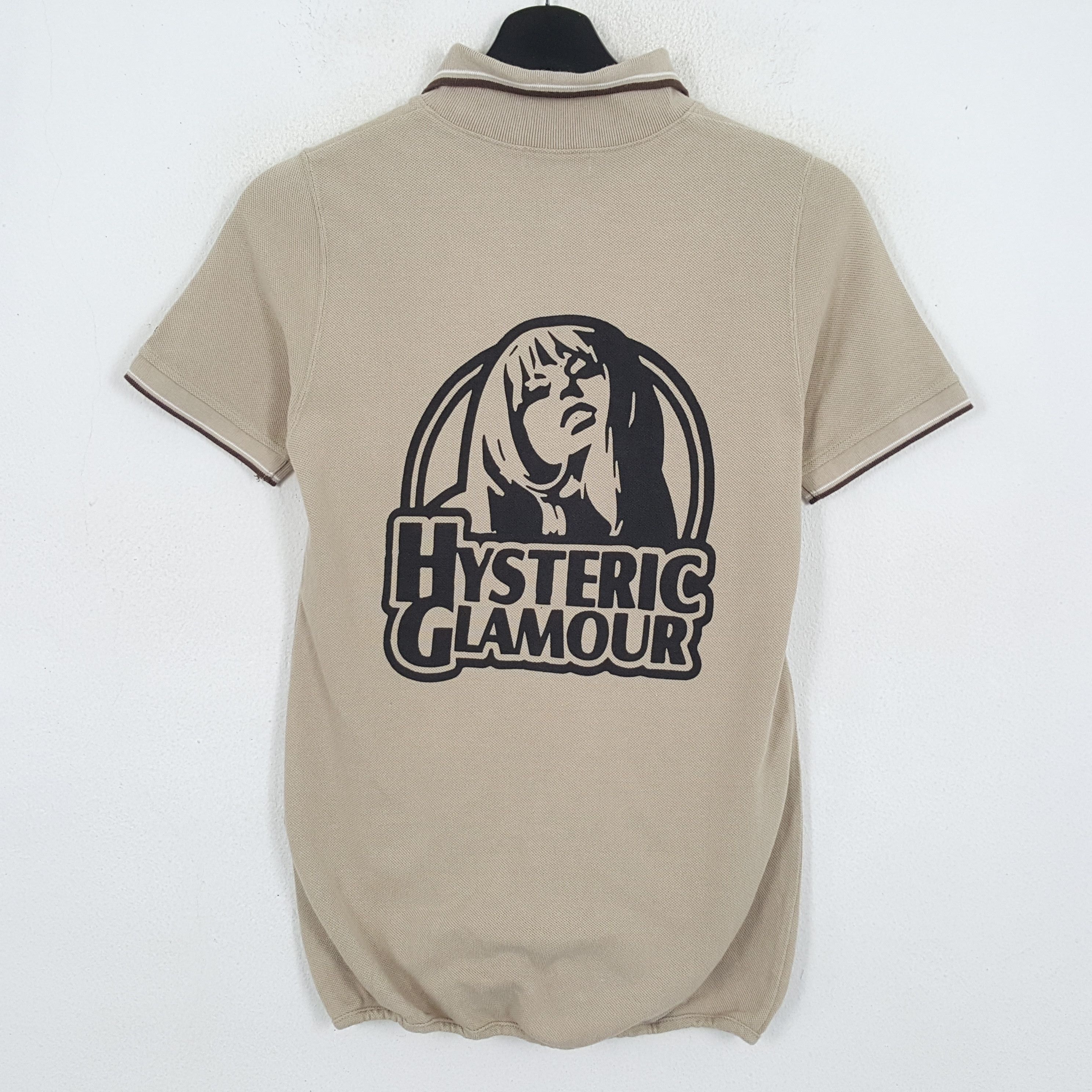 Hysteric Glamour × Japanese Brand × Vintage HYSTERIC GLAMOUR Japanese Brand Custom Art Style Polos Size XS / US 0-2 / IT 36-38 - 1 Thumbnail