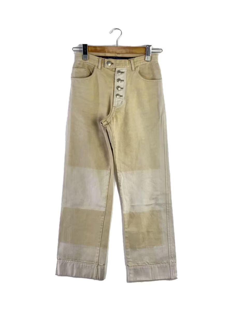 Jean Paul Gaultier Bleach Processed Straight Leg Pants Size US 28 / EU 44 - 1 Thumbnail