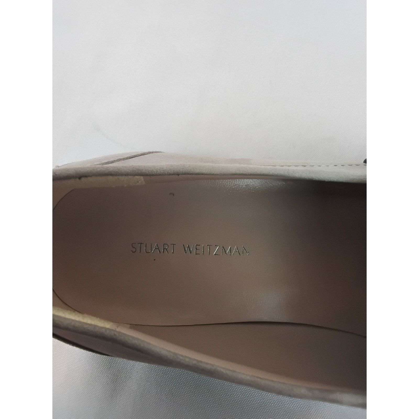 Stuart Weitzman Stuart Weitzman Suede Loafers Women's 10.5M Gray Slip On Size US 10.5 / IT 40.5 - 14 Thumbnail