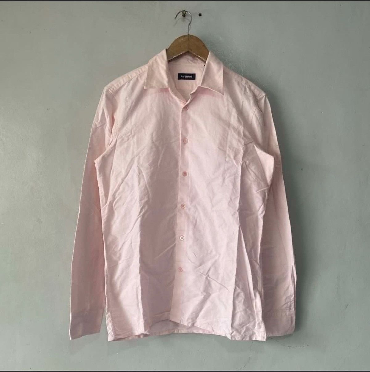 Raf Simons Raf simons cotton oxford shirt Size US M / EU 48-50 / 2 - 2 Thumbnail