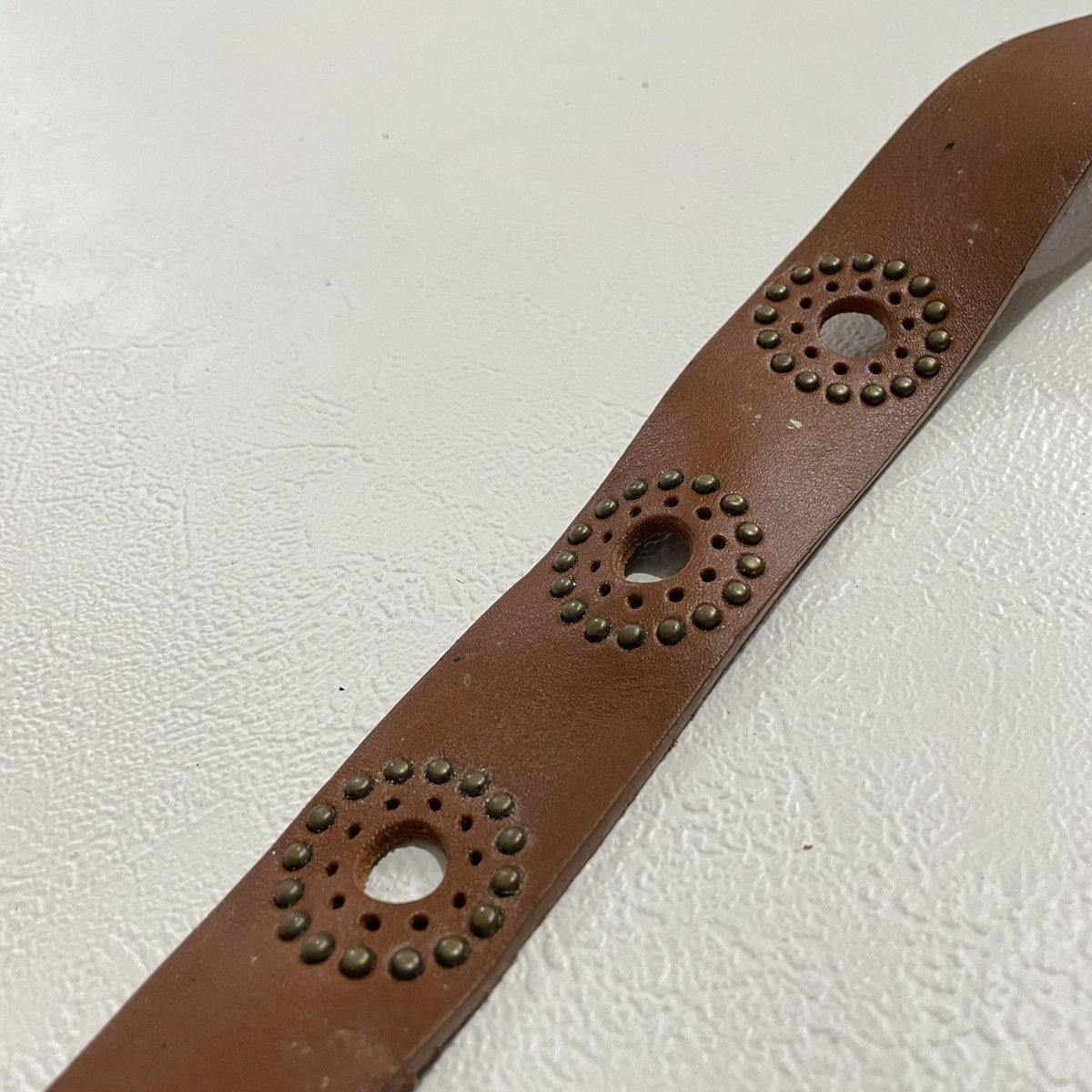 Marlboro Classics Vintage Y2k Studded Marlboro Classics leather belts Size ONE SIZE - 4 Thumbnail