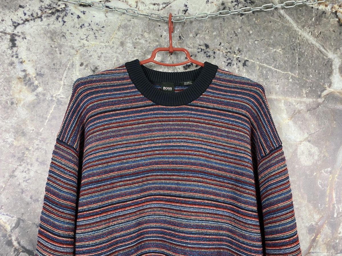 Hugo Boss Men’s Hugo Boss Sweatshirt Multicolor Striped Size L Size US L / EU 52-54 / 3 - 2 Thumbnail
