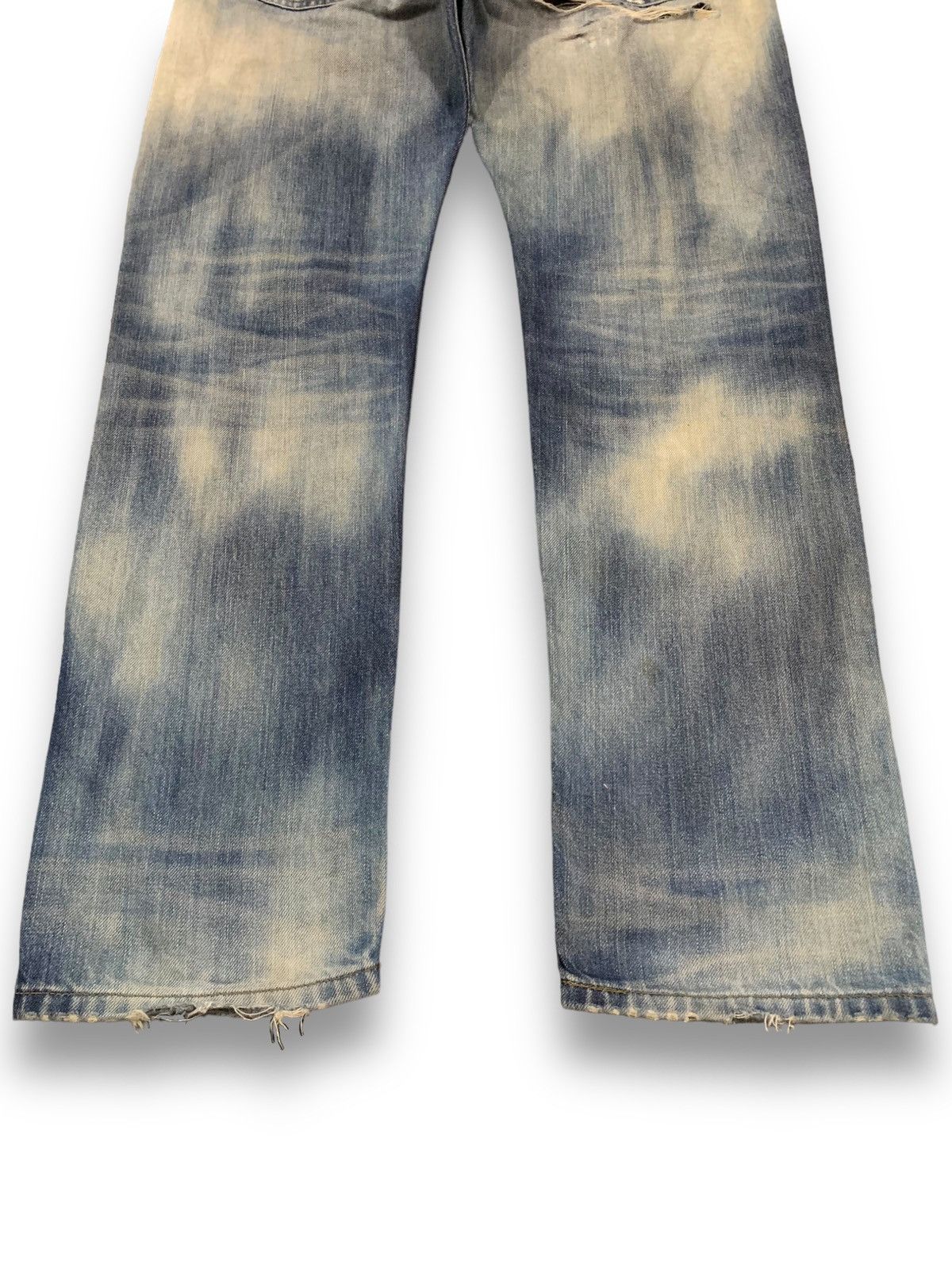 Diesel Diesel Industry Krayver Acid Wash Distressed Grunge Jeans Size US 32 / EU 48 - 15 Thumbnail