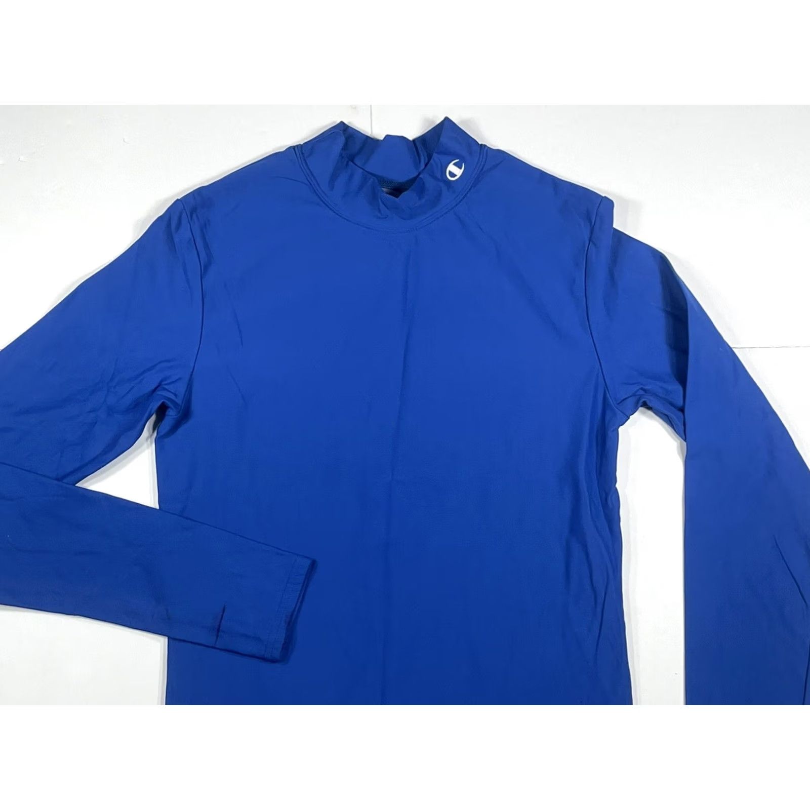 Champion Champion Cold Weather Gear Mens Blue Long Sleeve T-Shirt Sz XL (XL) Size US XL / EU 56 / 4 - 2 Thumbnail