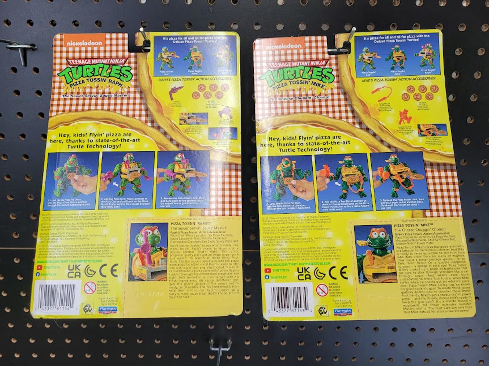 Nickelodeon Teenage Mutant Ninja Turtles Pizza Tossin' Action Figures! Size ONE SIZE - 4 Thumbnail