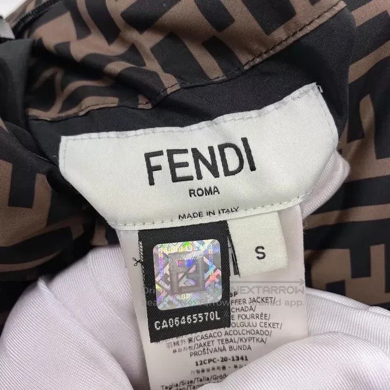 Fendi Fendi Monogrammed Printed Down Jacket Size US S / EU 44-46 / 1 - 6 Thumbnail