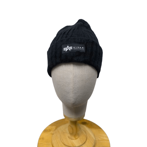 Alpha Industries 💥 Alpha industries military army patch beanie hat Size ONE SIZE - 1 Thumbnail