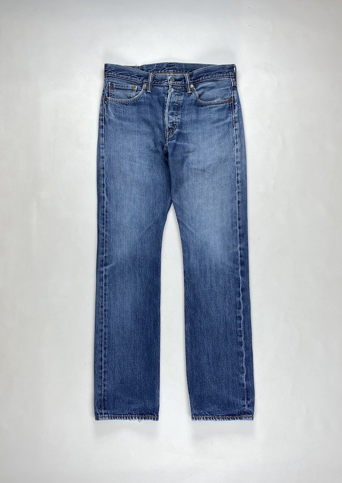 Vintage Levi's Faded Trashed 501 Flare Style 90s Pants