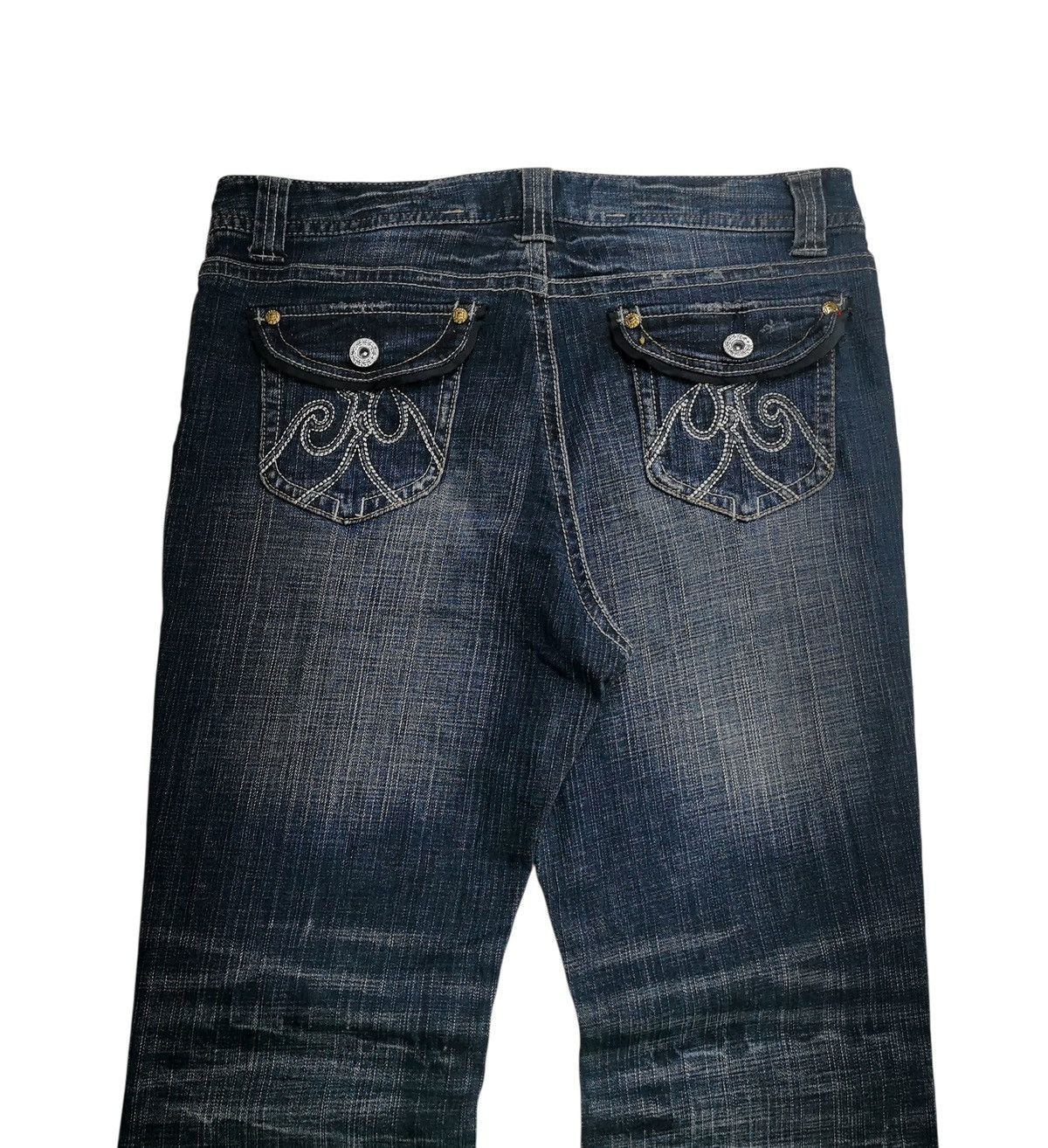 KMRii Oririns Distressed Flared,Bootcut Jeans Size US 34 / EU 50 - 3 Thumbnail