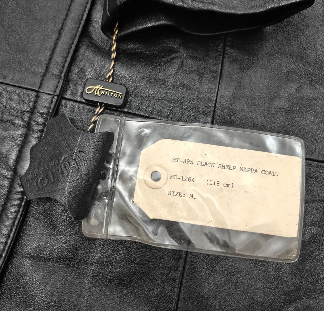 Japanese Brand NOS Vintage Hilton Japan Black Sheep Nappa Coat Size M / US 6-8 / IT 42-44 - 6 Thumbnail