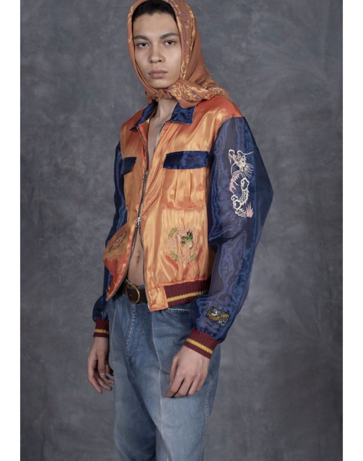 Kapital Kapital Sheer Pearl Mosquito Guard 2TONE Vietnam Jacket Size US XL / EU 56 / 4 - 7 Thumbnail