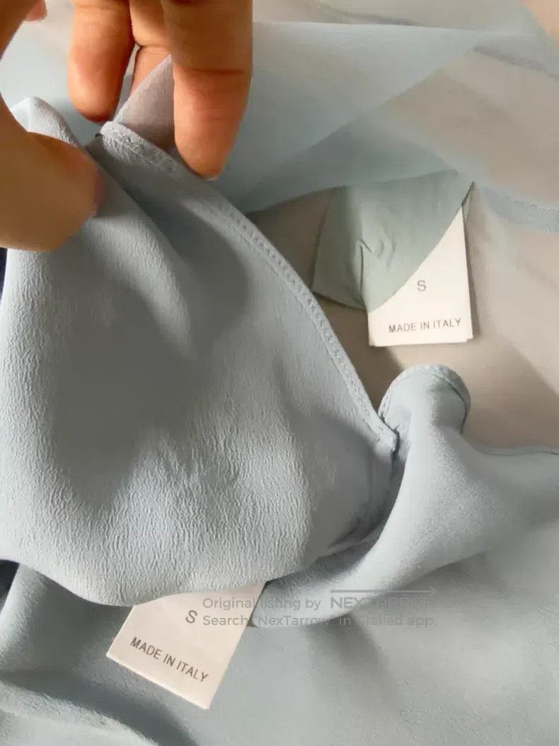 Brunello Cucinelli Brunello Cucinelli Beaded Silk Two-Piece Top Size S / US 4 / IT 40 - 8 Thumbnail