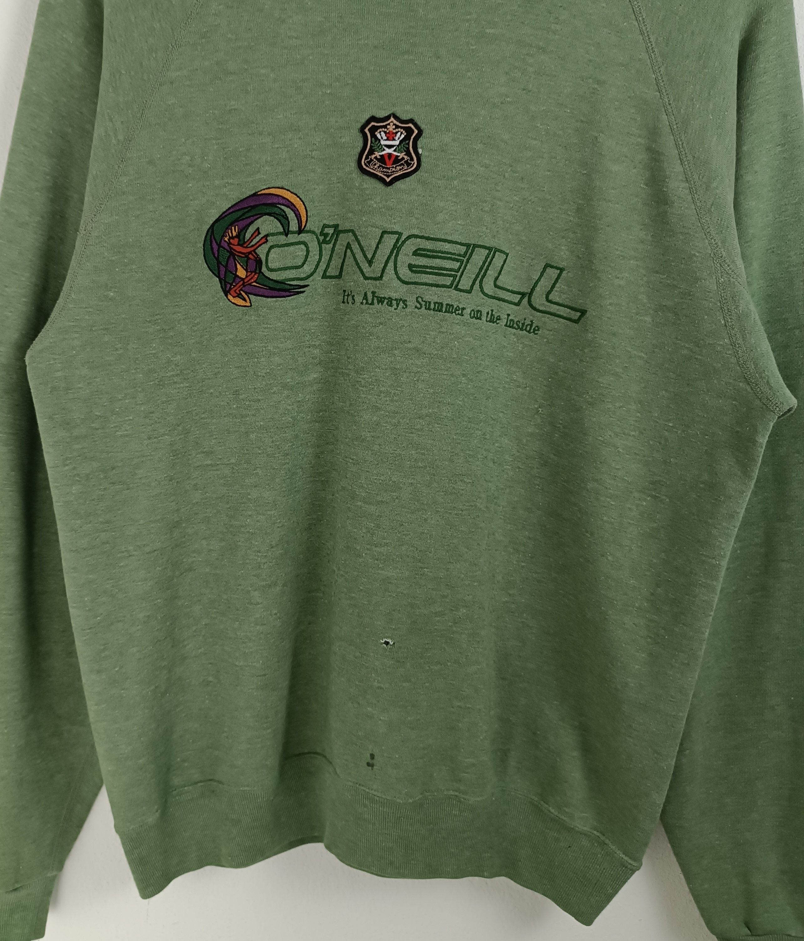 O'Neill VINTAGE 90'S FADED O'NEILL SWEATSHIRT VERY RARE quiksilver Size US M / EU 48-50 / 2 - 5 Thumbnail