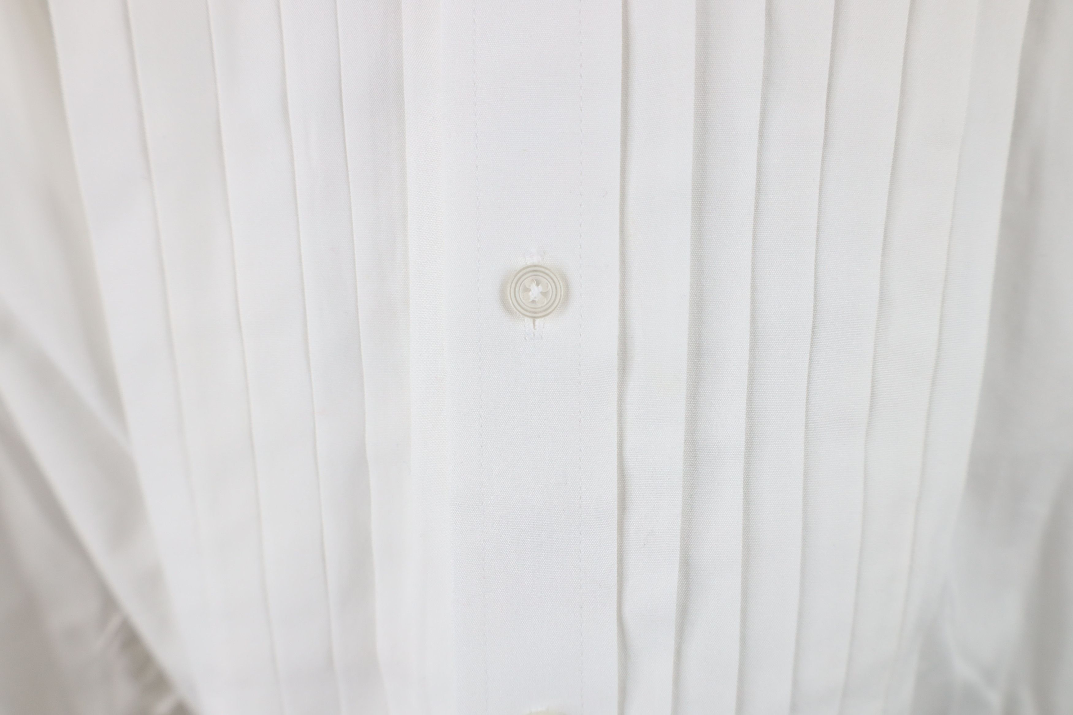 Vintage Vintage 90s Streetwear French Cuff Tuxedo Prom Dress Shirt Size US M / EU 48-50 / 2 - 7 Thumbnail