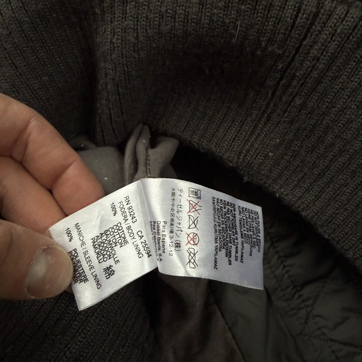 Diesel Diesel Rising Sun Japanese Nylon Bomber Jacket Size US L / EU 52-54 / 3 - 6 Thumbnail
