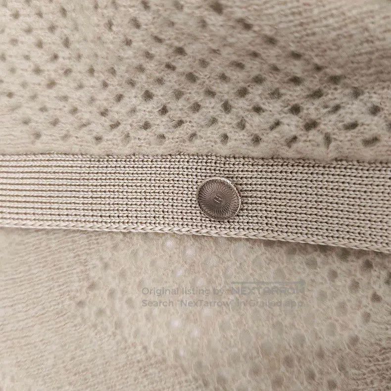 Hermes Hermes Khaki green wool and cashmere knitted cardigan jack Size XS / US 0-2 / IT 36-38 - 4 Thumbnail