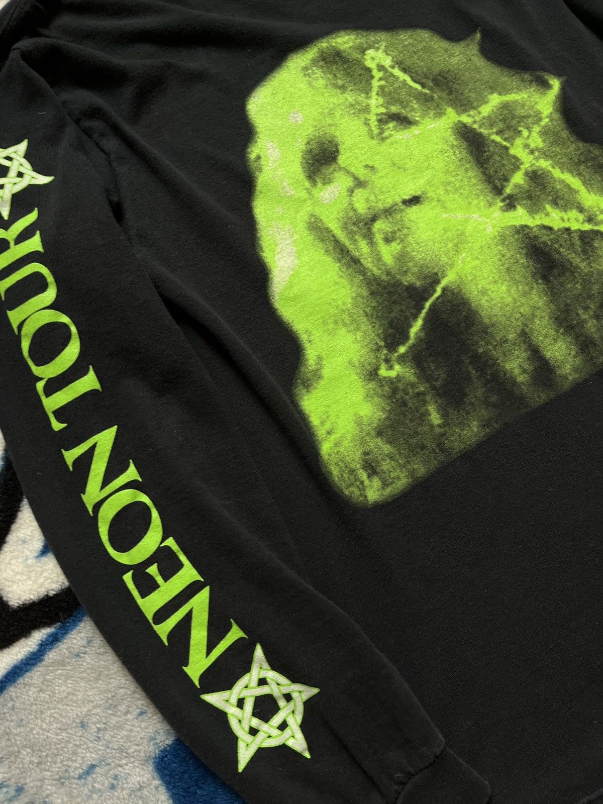 Playboi Carti Playboi Carti Neon Tour Anarchy Long Sleeve Tee M Size US M / EU 48-50 / 2 - 5 Thumbnail