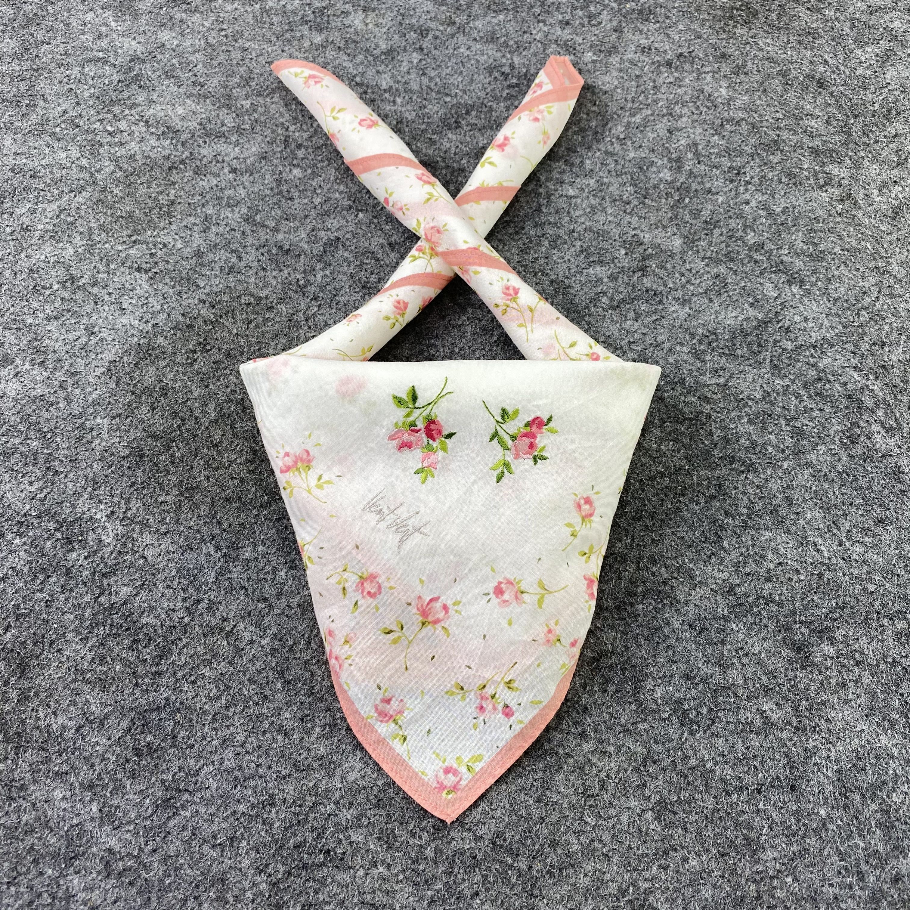 Denim Jacket Ysl Bandana Yves Saint Laurent Handkerchief Bandana