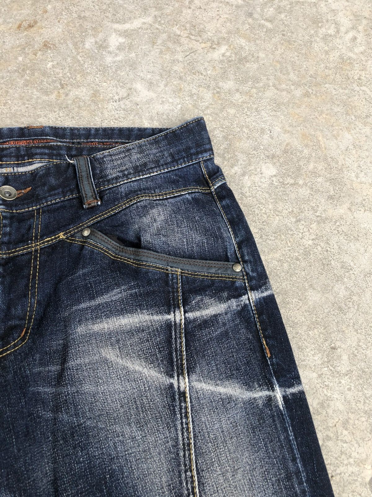 If Six Was Nine Nicole Club Flared Jeans Distressed Jeans Size US 32 / EU 48 - 14 Thumbnail