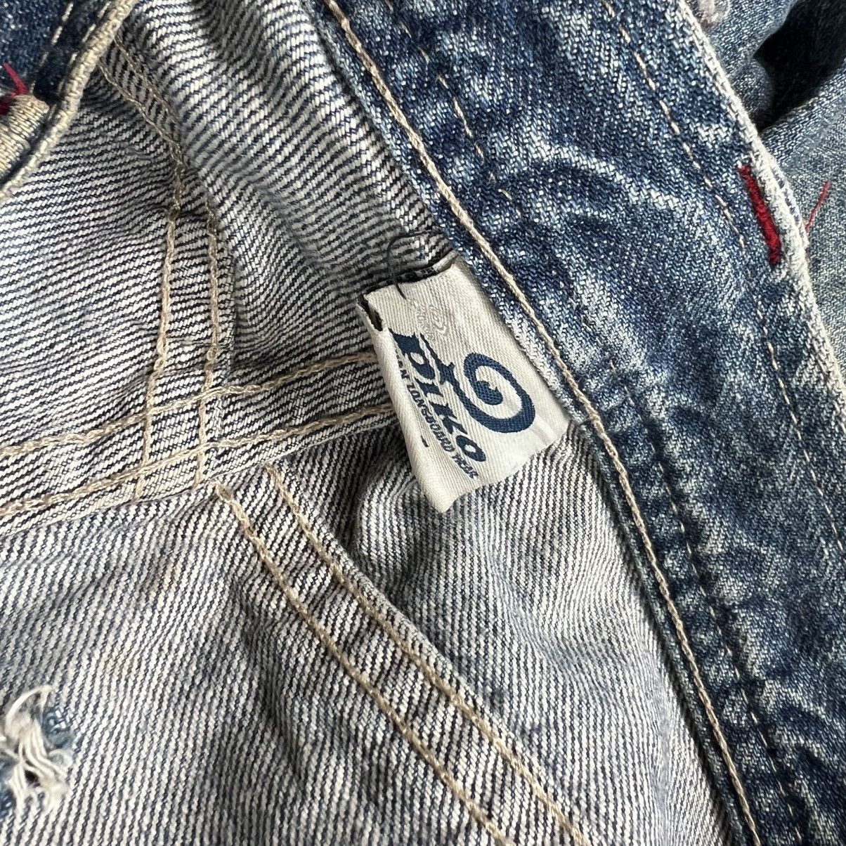 JNCO 2000s Piko Surf Jnco Style Distressed Carpenter Jort Jeans Size US 32 / EU 48 - 9 Thumbnail