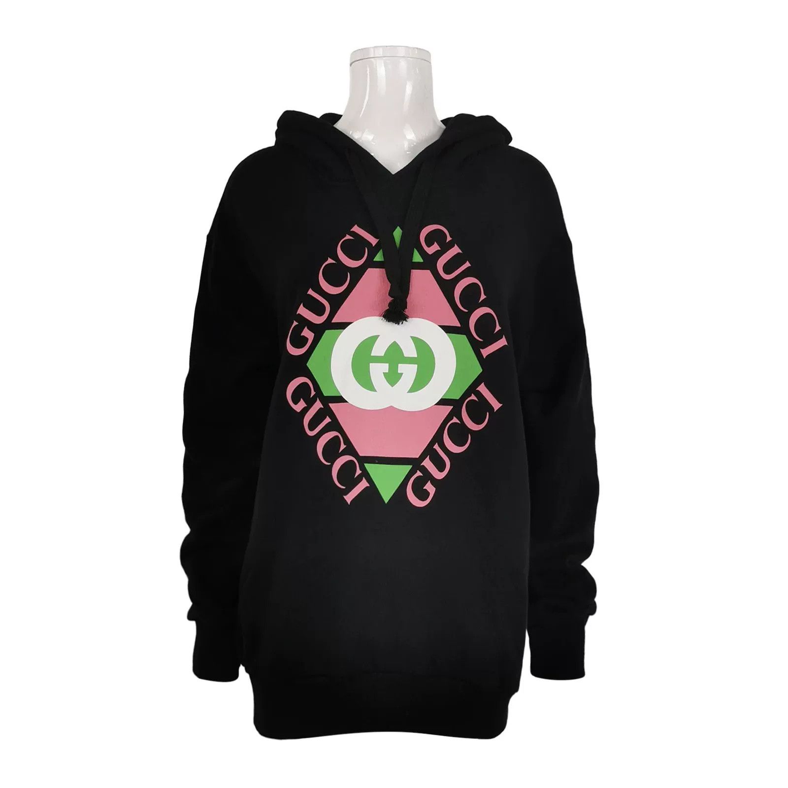 Gucci Gucci Cotton Interlocking G Hooded Sweatshirt S Size US S / EU 44-46 / 1 - 1 Thumbnail