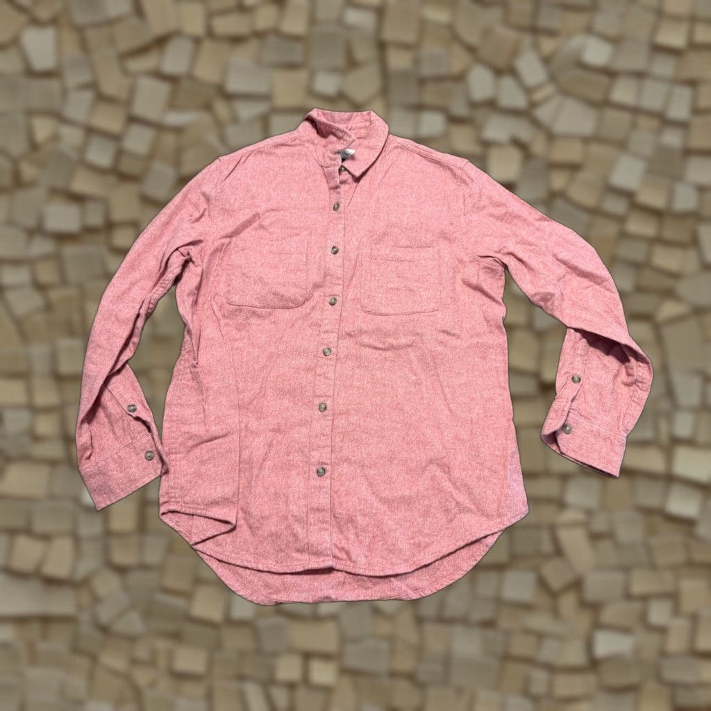 Vintage Universal Thread Shirt Women's XS Red Long Sleeve Button Up Size XS / US 0-2 / IT 36-38 - 1 Thumbnail