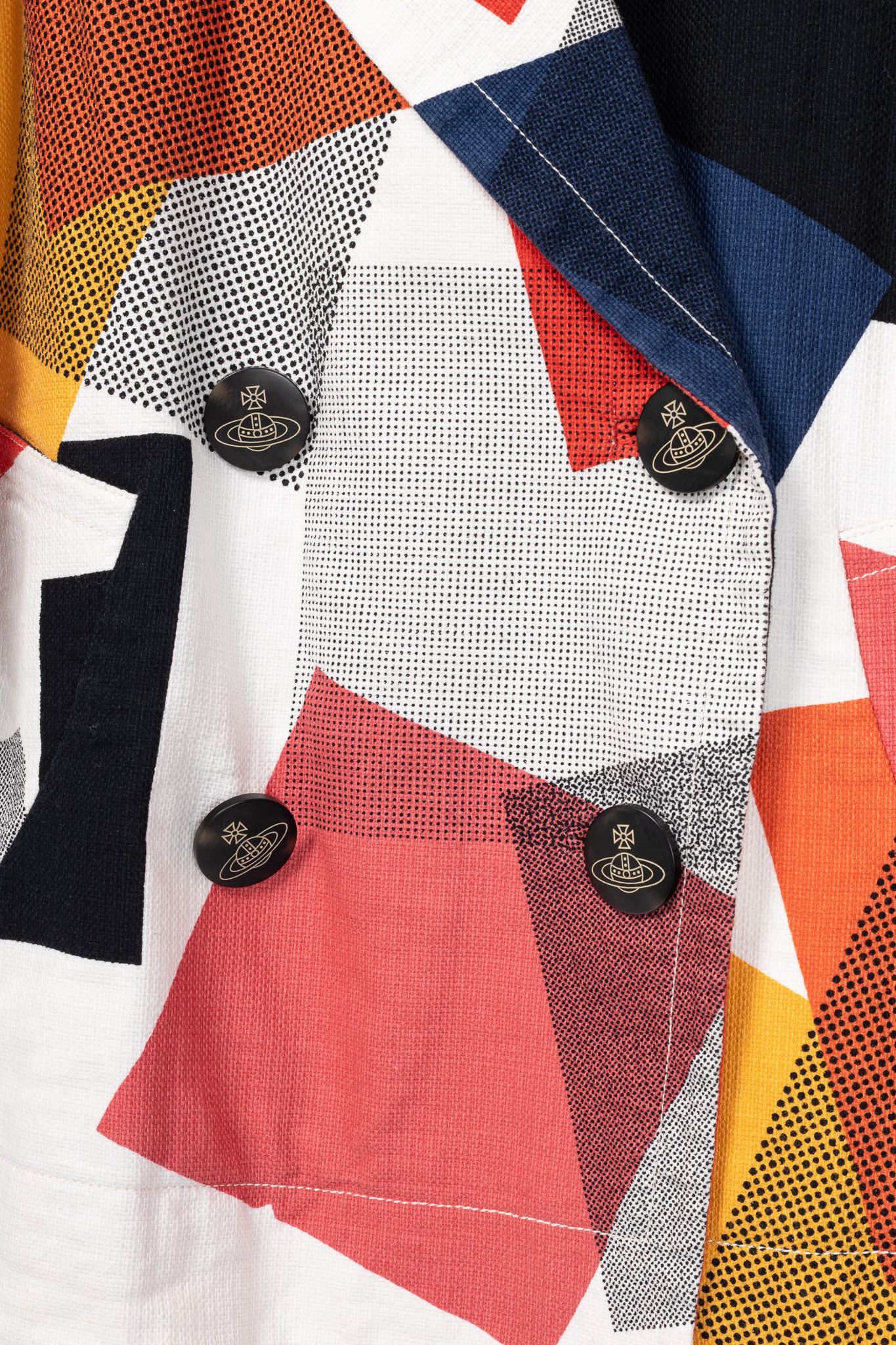 Vivienne Westwood Vivienne Westwood Anglomania Geometric Oversized Jacket Size XS / US 0-2 / IT 36-38 - 7 Thumbnail