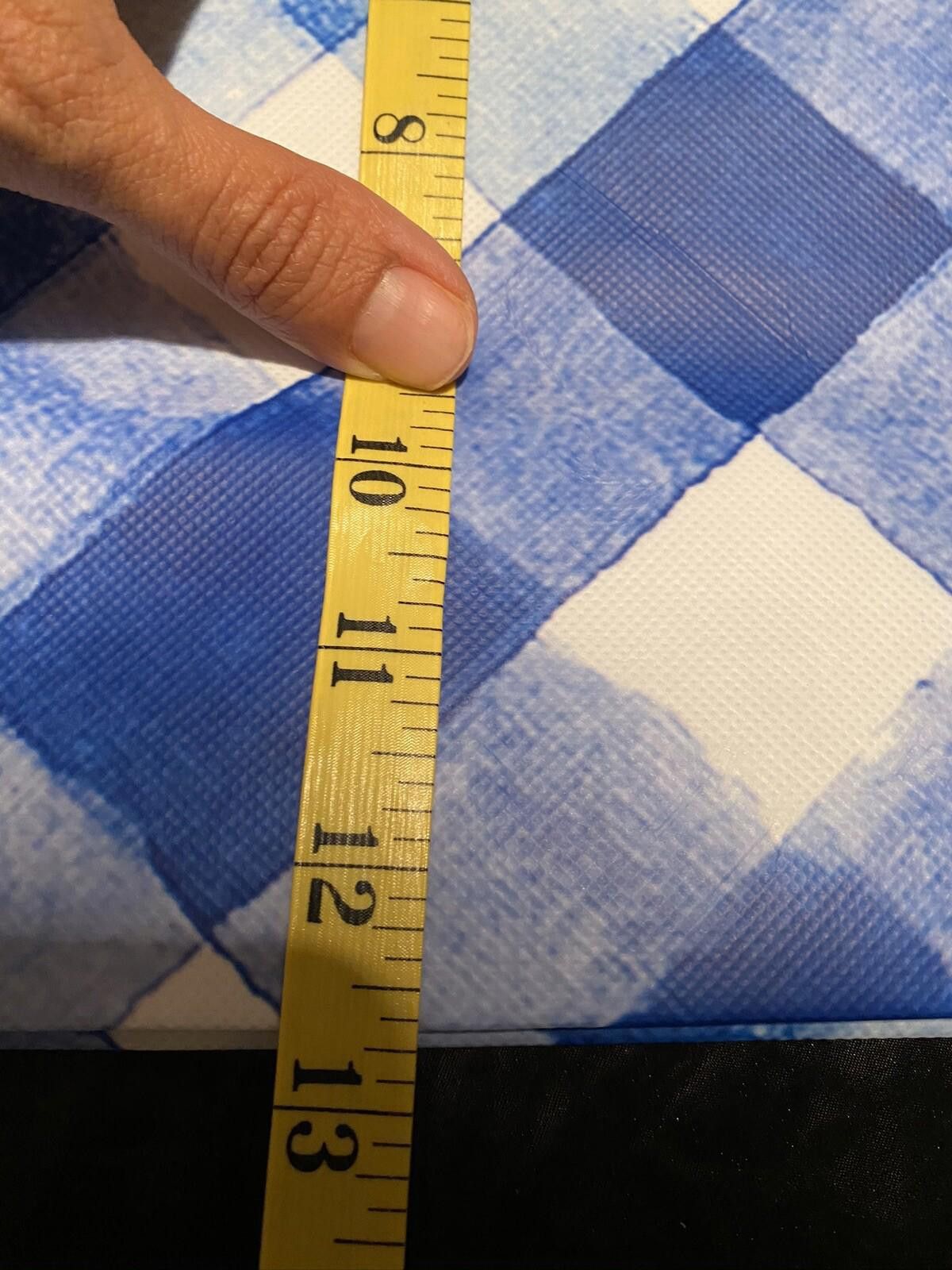 Other Bath And Body Works Blue & White Gingham Tote Bag Gift BAG Size ONE SIZE - 4 Thumbnail