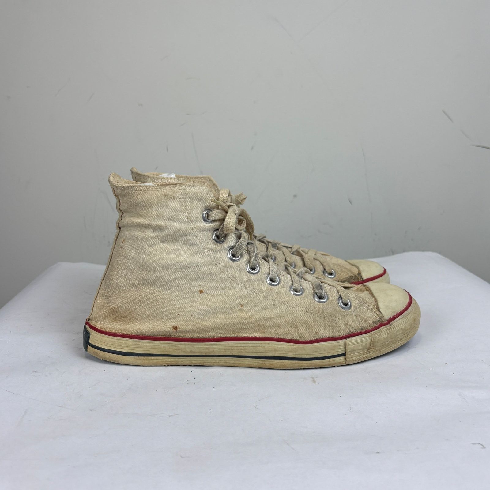 Converse × Vintage VTG 60s Converse Chuck Taylor All Star Blue Label Sneakers 7 Size US 7 / EU 40 - 3 Thumbnail